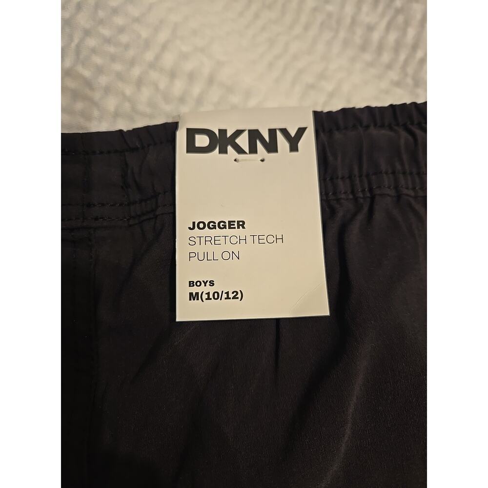 DKNY BOYS STRETCH‎ TECH PULL ON CARGO PANTS SIZE M (10/12) - Picture 3 of 5
